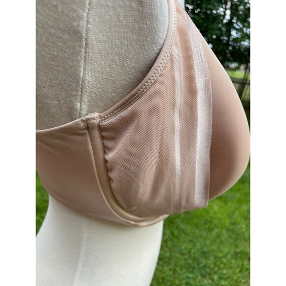 Parfait Lace-Up Beige Underwire Bra 38DD - Picture 9 of 10